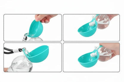 Bebedero Portátil para Perros y Gatos – Dispensador de Agua Plegable para Viajes