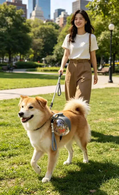 Bebedero Portátil para Perros y Gatos – Dispensador de Agua Plegable para Viajes