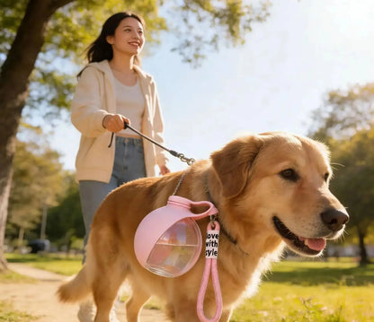 Bebedero Portátil para Perros y Gatos – Dispensador de Agua Plegable para Viajes